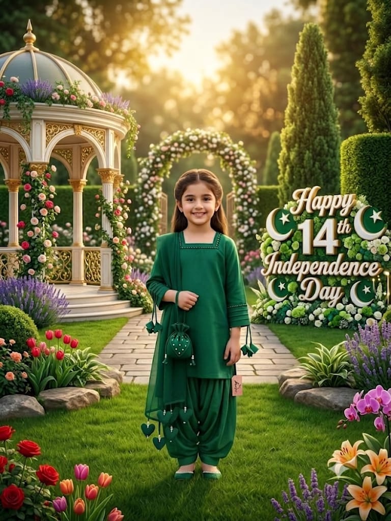 KIDS Green Kurta Set with Potli Bag | 14th August Azadi Dress | KIDS COLLECTION |  ABIZ COLLECTION